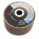 Komplet tarcz listkowych 10szt. 125mm P100 KD968