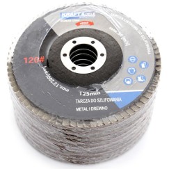 Komplet tarcz listkowych 10szt. 125mm P100 KD968