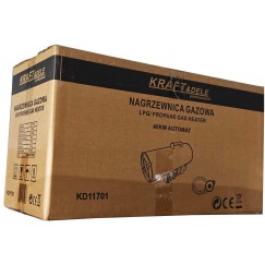 Nagrzewnica gazowa 40kW Termostat / Reduktor KD11701