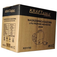 Nagrzewnica gazowa 20kW KD11703