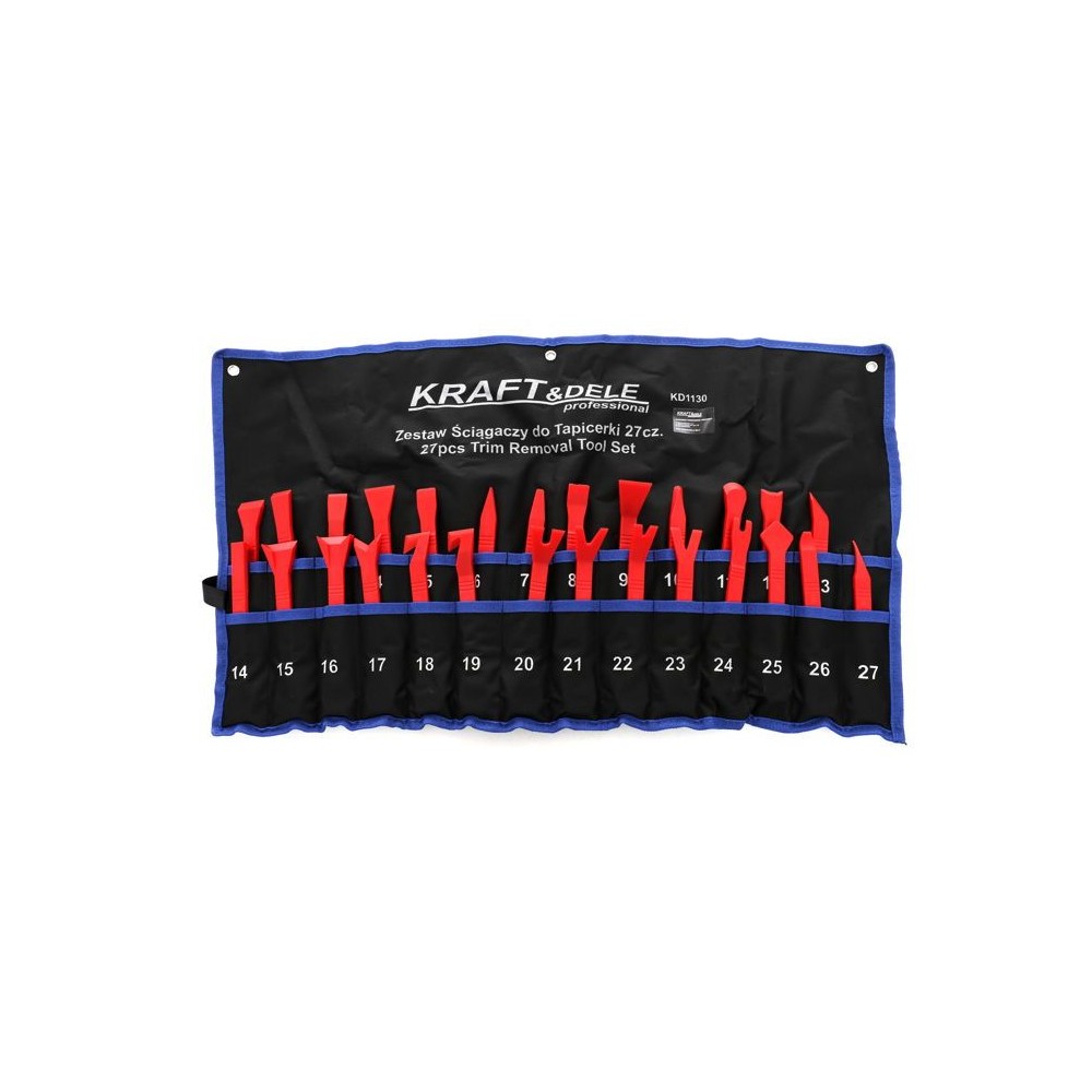Zestaw ściągaczy do tapicerki 27 el. KD1130