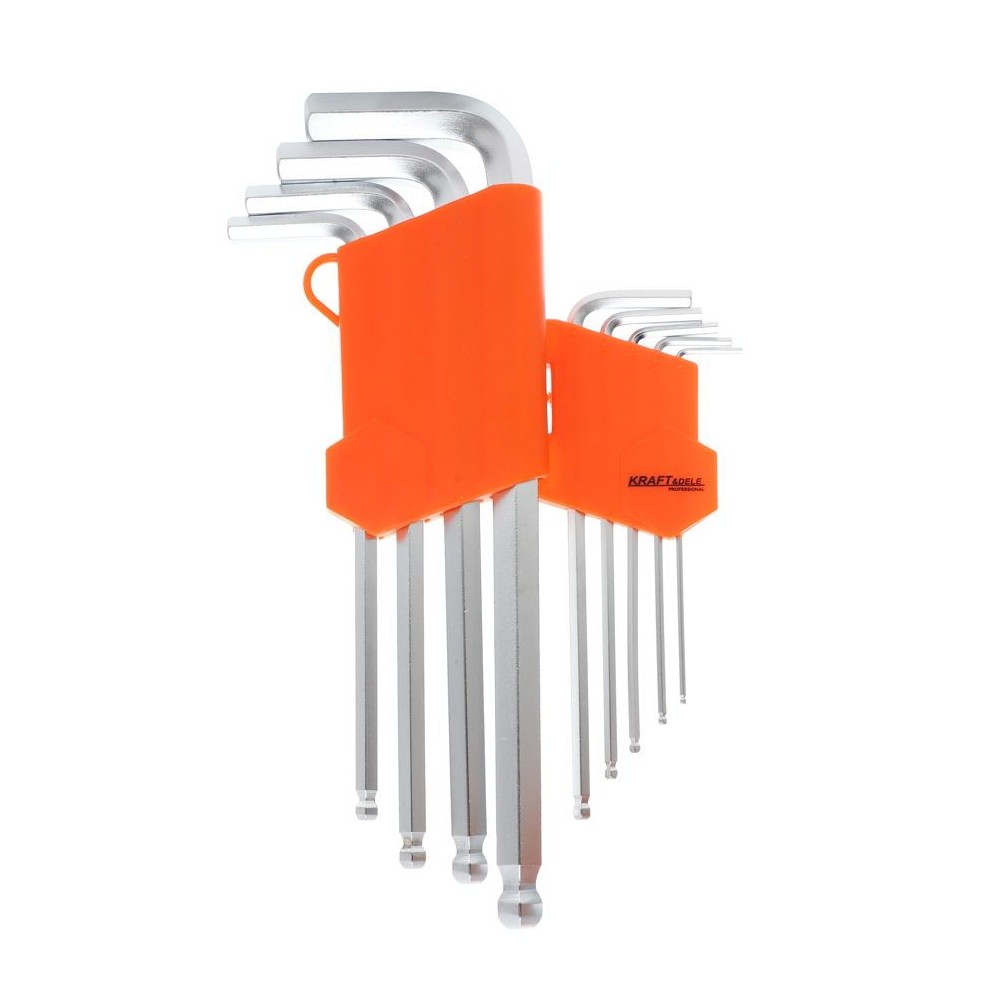 Zestaw 9 imbusów kulkowych KD10296