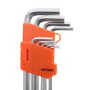 Zestaw 9 imbusów kulkowych KD10296