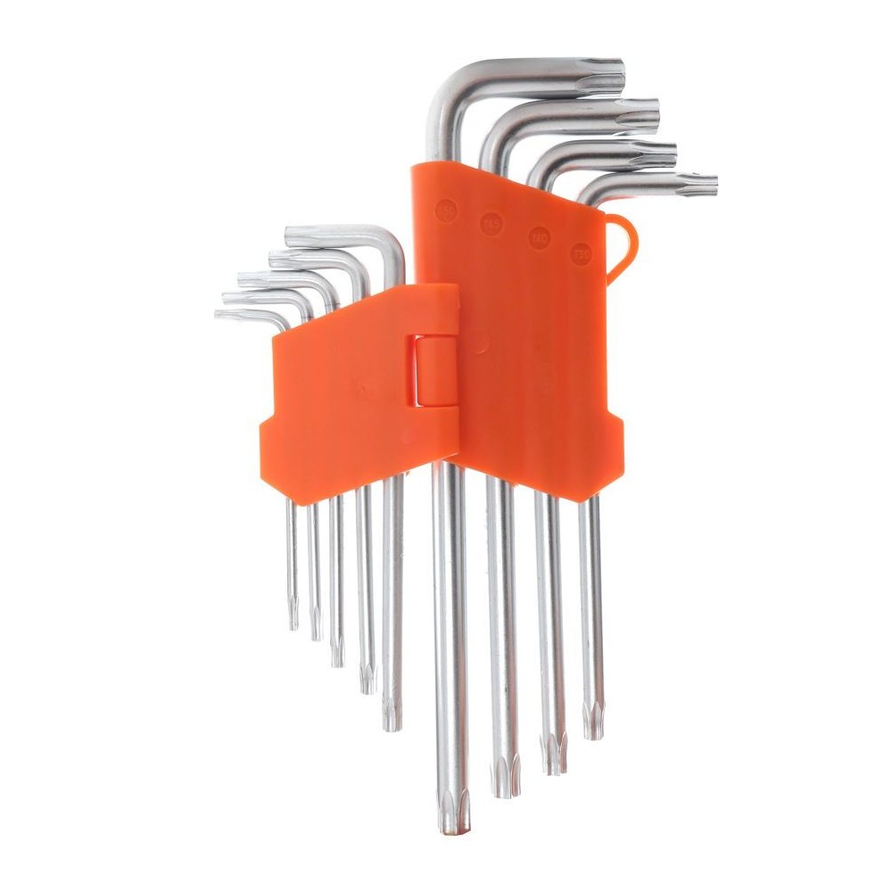 Zestaw 18 imbusów kulkowych + gwiazdkowych KD10297