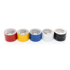 Taśma izolacyjna PVC 10szt. mix kolorów KD10915