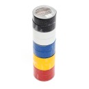 Taśma izolacyjna PVC 10szt. mix kolorów KD10915