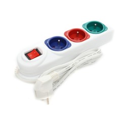 Przedłużacz 3m 3gniazda KD4006