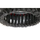 Szczotka czołowa pleciona + opaska KD10977
