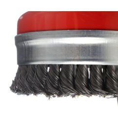 Szczotka czołowa pleciona + opaska KD10977