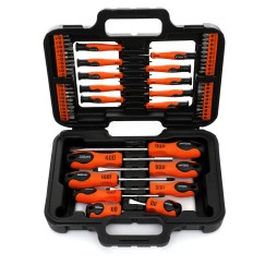Zestaw śrubokrętów i bitów 58el. KD10903