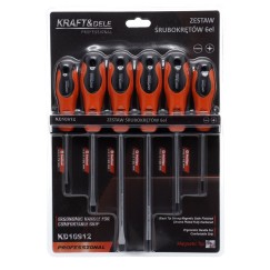 Zestaw śrubokrętów 6el. KD10912