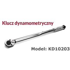 Klucz dynamometryczny 1/4" 5-25Nm KD10204