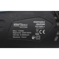 Wiertarka udarowa 1700W KING SERIES KD1685-Z