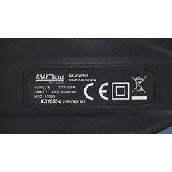 SZLIFIERKA MIMOŚRODOWA 1200W Z REGULACJĄ KD1695-Z