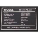 PIŁA DO ASFALTU I BETONU KD11920