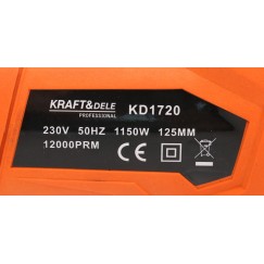 SZLIFIERKA KĄTOWA 1150W KD1720