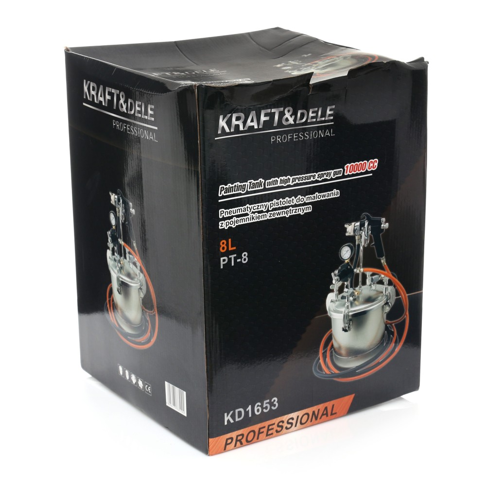 AGREGAT MALARSKI PNEUMATYCZNY 8L KD1653