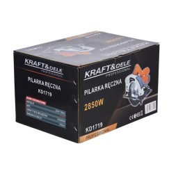 Pilarka ręczna tarczowa 2850W laser KD1719