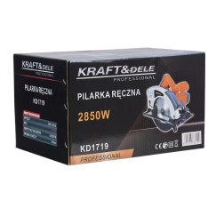 Pilarka ręczna tarczowa 2850W laser KD1719