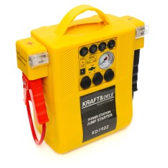 Jump starter 4W1 - urządzenie wielofunkcyjne - rozruch, kompresor, latarka KD1922