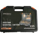 Zestaw wierteł i bitów 246 elementów KD999