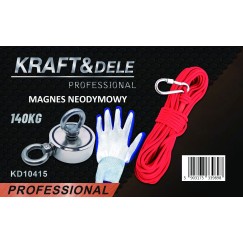 Uchwyt magnetyczny magnes neodymowy 140 kg KD10415