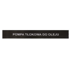 Pompa tłokowa ręczna do beczki oleju  KD1447