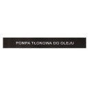 Pompa tłokowa ręczna do beczki oleju  KD1447