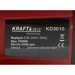 Pilarka ukosowa 2500W z metalową podstawą KD3010 LASER
