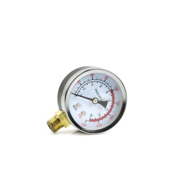 Manometr regulatora kompresora gw. 14mmx1,5mm 100L(G80302) (1)