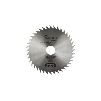 Tarcza do drewna 125x22x40T b/w (200)