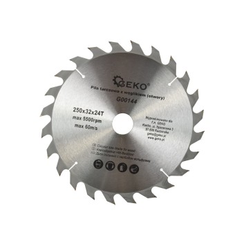 Tarcza do drewna 250x32x24T(25)