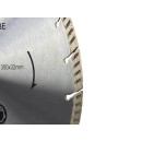 Tarcza diam. 350mm x 32mm LASER-szara(10)