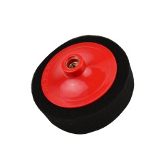 Gąbka polerska czarna 150mm x 45mm M14 (twarda) (100)