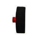 Gąbka polerska czarna 150mm x 45mm M14 (twarda) (100)