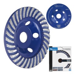 Tarcza diam. do szlif.125mm turbo GEKO(20)