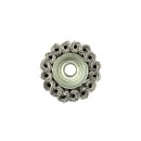 Szczotka druciana czołowa pleciona 65mm M14(100)