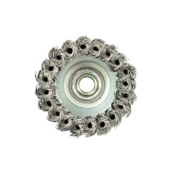 Szczotka druciana czołowa pl.75mm M14+opaska (50)