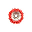 Szczotka druciana czołowa nylon 75mm M14 (100)