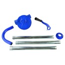 Pompa do oleju 3cz.ręczna,na korbę/3,1kg/niebieska/(6)