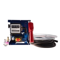 Dystrybutor 230V samozasysający obudowany(niebieski)(1)