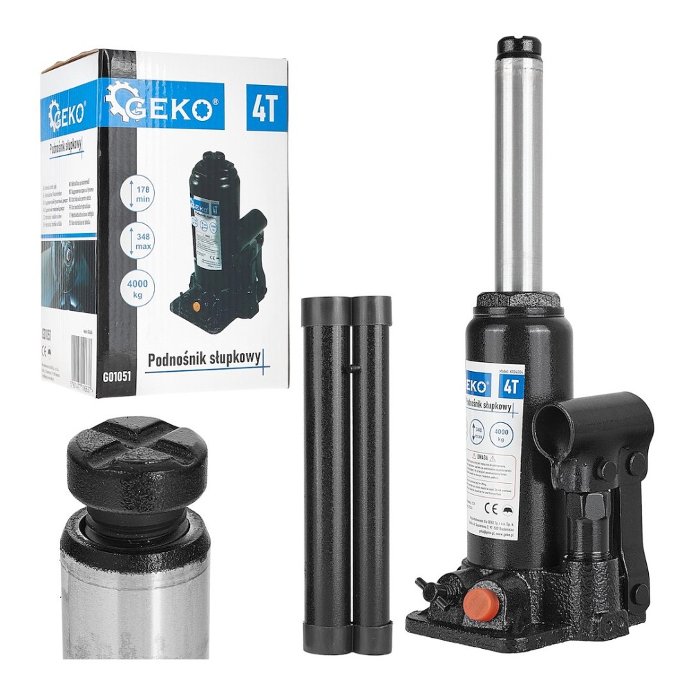 Podnośnik hydr. słupkowy 4T "GEKO" (5)