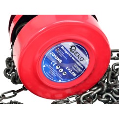 Wciągarka łańcuchowa 3T x 2,5m GEKO (1)