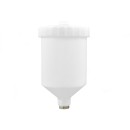 Zbiornik plast.do pist. lakier.600cc, gwint wewn(48/50/100)