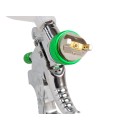 Prof. pistolet lakier.HVLP/red with plated/GEKO(20)