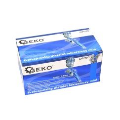 Pistolet lak.HVLP mini 125ml 0,8mm,metal. zbiornik(20/40)