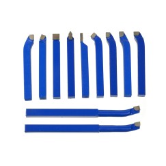 Komplet noży tokarskich 11szt 8x8mm (40)