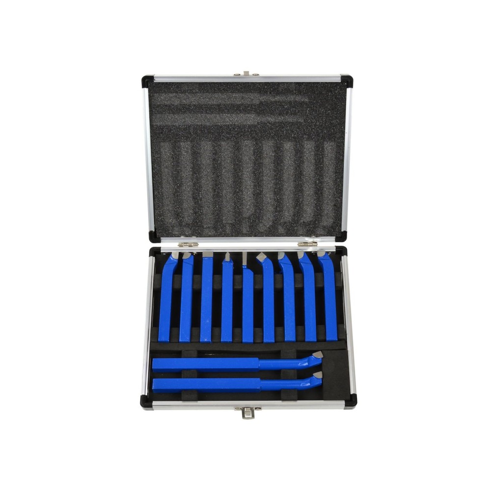 Komplet noży tokarskich 11szt. 10x10mm (24)