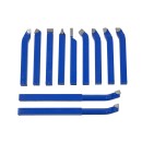 Komplet noży tokarskich 11szt. 10x10mm (24)