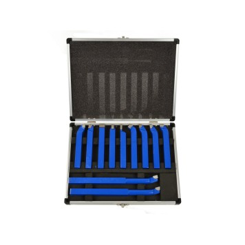 Komplet noży tokarskich 11szt. 12x12mm (16)